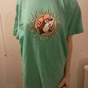 Buc-ees Short Sleeve Mint " The Best Days" Graphic Tee